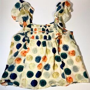 Current Air Multicolor Polka Dot Tank